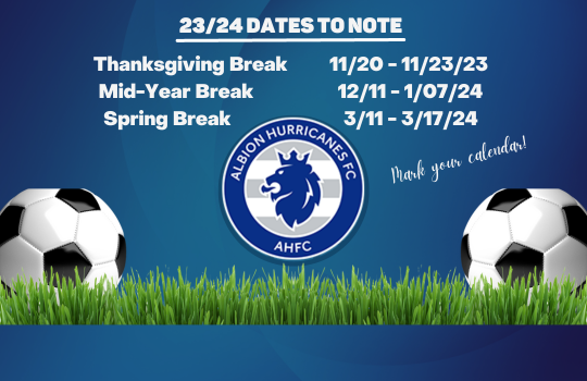 ***23/24 Dates to Note!***